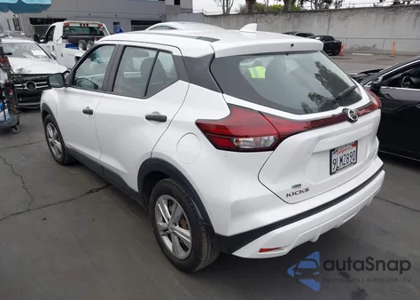 2021 Nissan Kicks S Xtronic Cvt из США, поврежденный, VIN 3N1CP5BV0ML481300